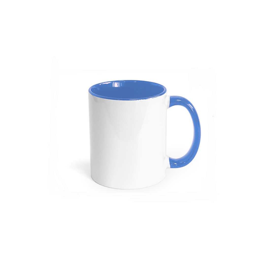 Mr & Mrs Moody Highland Cow Mug – Cute Couple Coffee Mug | Custom Colour Accent Mug