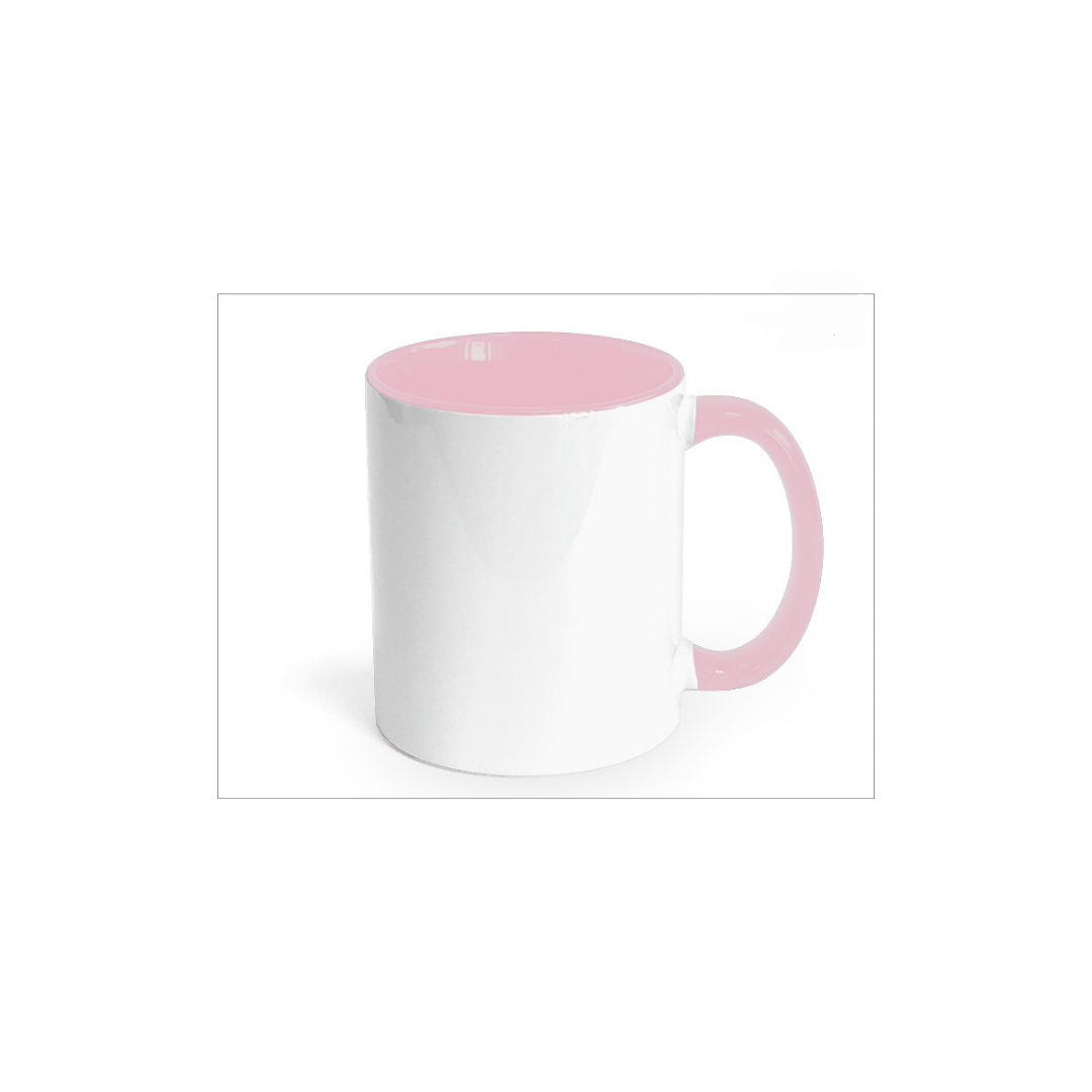 Mr & Mrs Moody Highland Cow Mug – Cute Couple Coffee Mug | Custom Colour Accent Mug