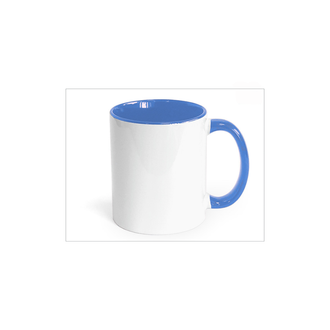 Mr & Mrs Moody Highland Cow Mug – Cute Couple Coffee Mug | Custom Colour Accent Mug
