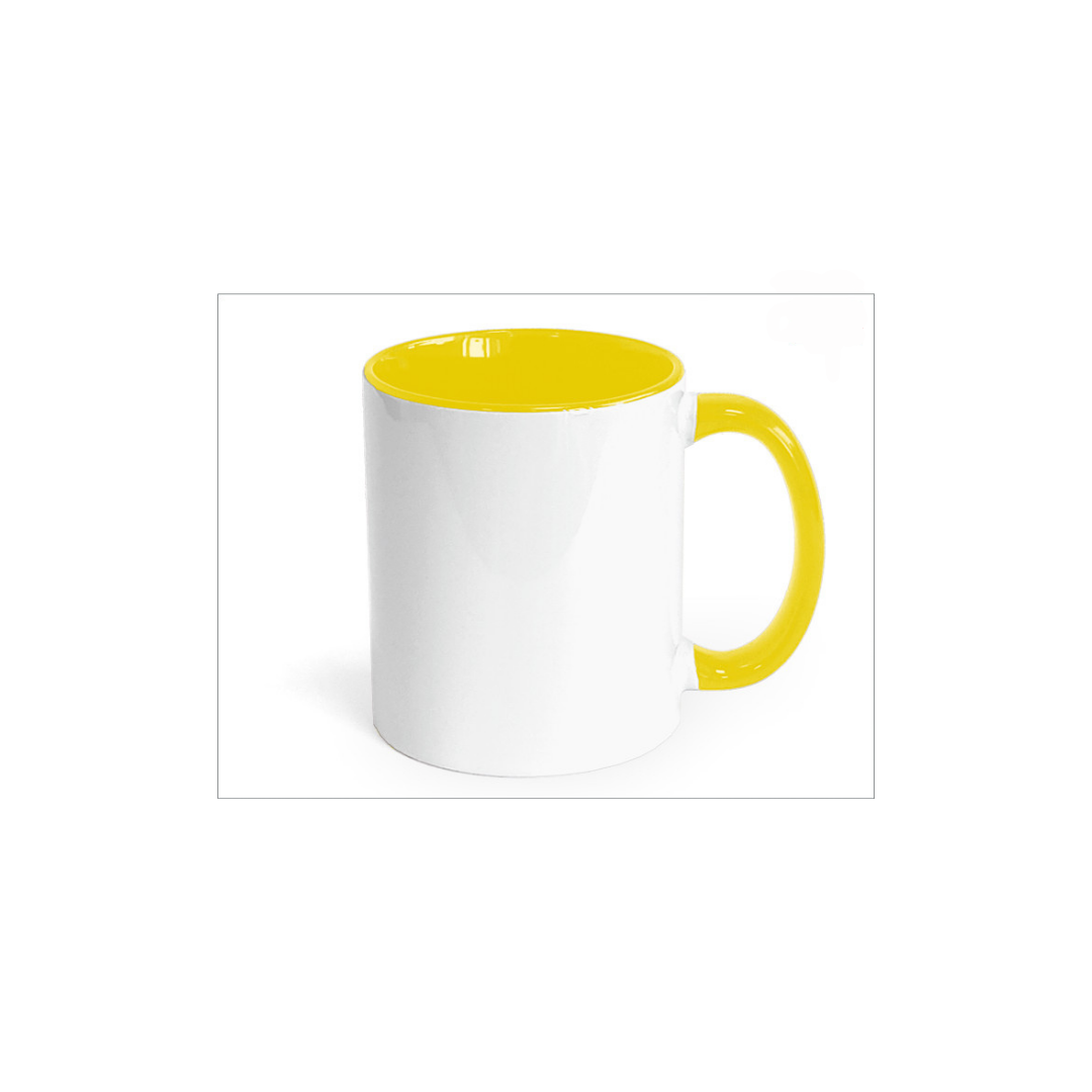 Mr & Mrs Moody Highland Cow Mug – Cute Couple Coffee Mug | Custom Colour Accent Mug