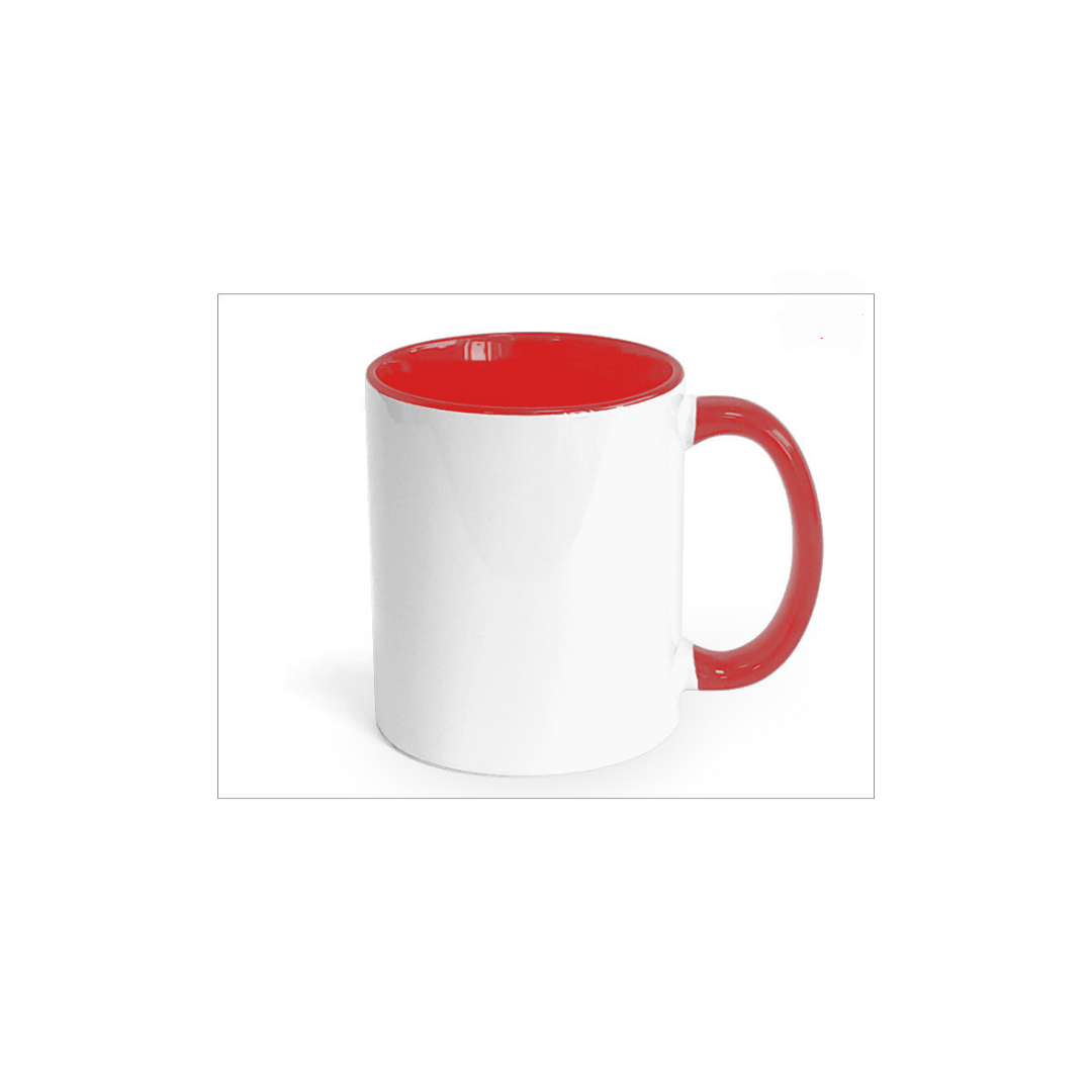 Mr & Mrs Moody Highland Cow Mug – Cute Couple Coffee Mug | Custom Colour Accent Mug